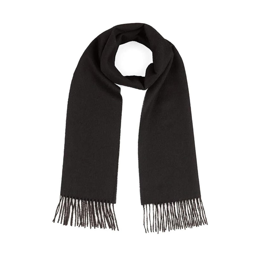 Dunhill Men's Luxury Silk Micro Texture Evening Scarf